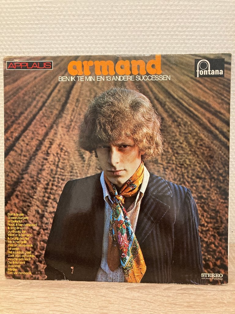 Armand - ben ik te min en 13 andere successen LP, LP, Gebruikt, Ophalen of Verzenden, Levenslied of Smartlap