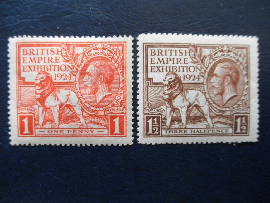 Postzegels Engeland 1924 tentoonstelling - cw 35,00 postfris, Ophalen of Verzenden, Postfris