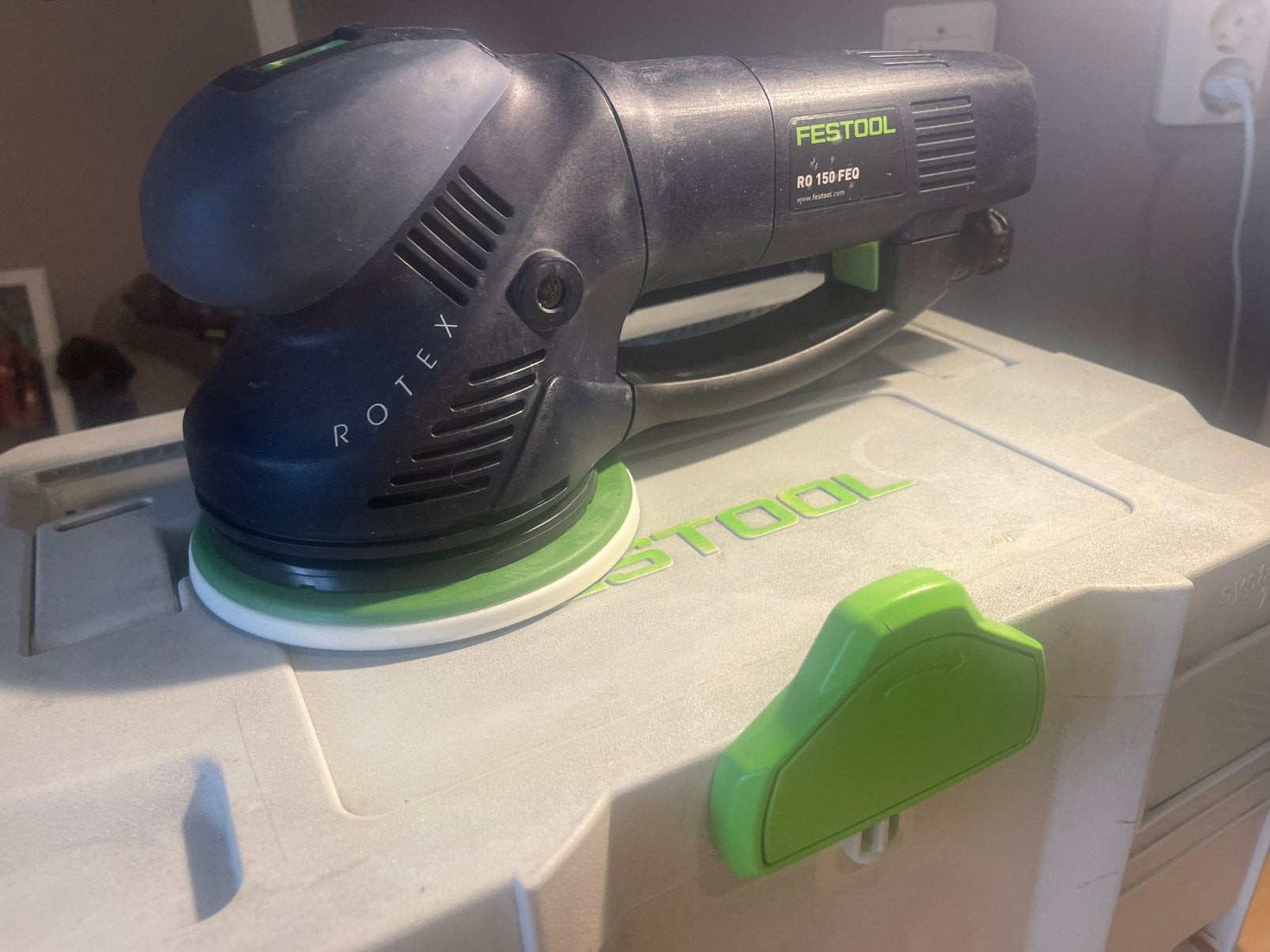 ⭐️ Festool rotex RO 150 FEQ schuurmachine in nette staat ⭐️, Ophalen of Verzenden, Zo goed als nieuw, Minder dan 600 watt, Excentrische schuurmachine