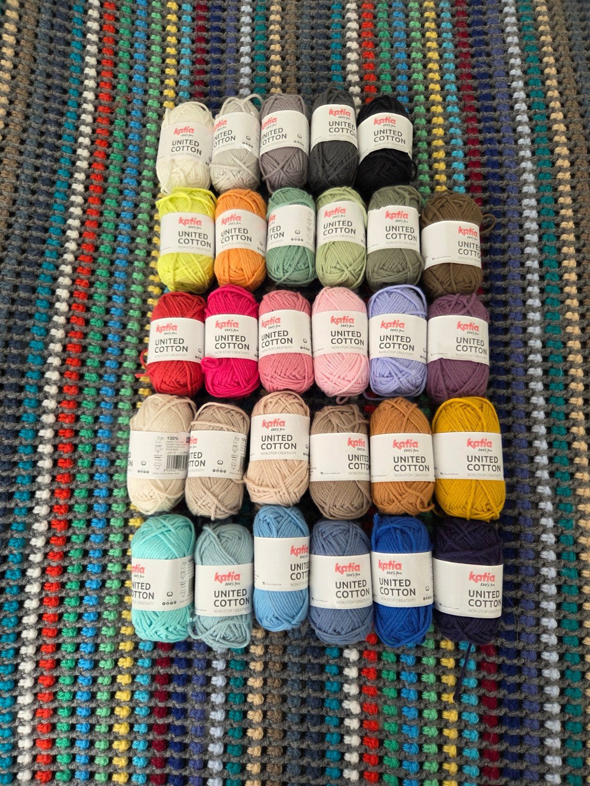 Zolderopruiming 29 bol katia united cotton nld 4/4,5 katoen, Ophalen of Verzenden, Nieuw, Breien of Haken, Wol of Garen