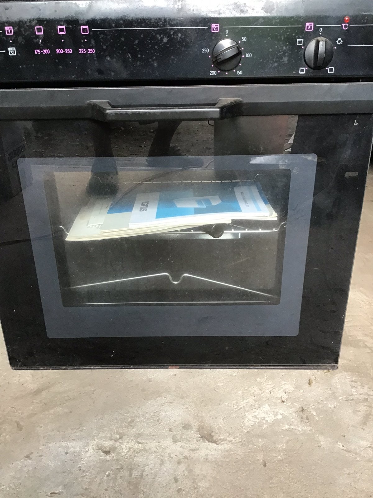 Oven Ignis, Ophalen, Gebruikt