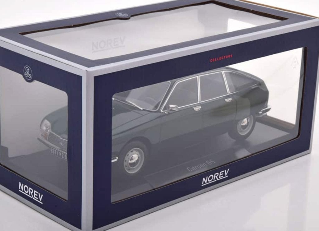 Citroen GS Club 1972 Groen schaal 1/18 NOREV ref: 181665, Hobby en Vrije tijd, Verzenden, Nieuw, Auto, Norev