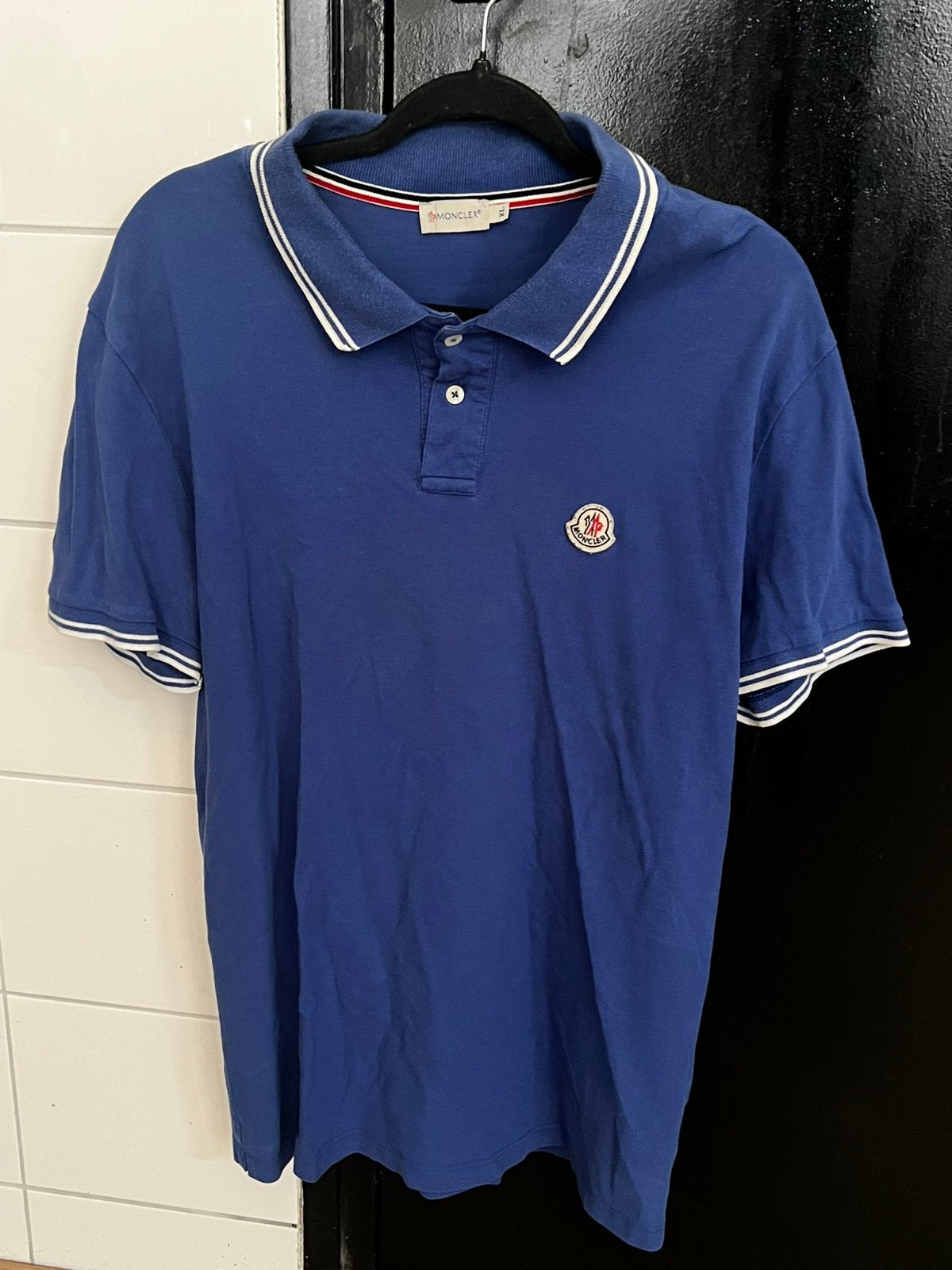 Moncler polo, Ophalen of Verzenden, Zo goed als nieuw, Maat 56/58 (XL)