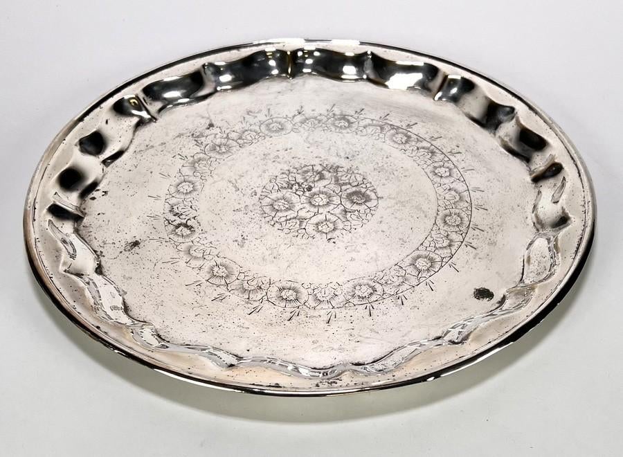 1494. Verzilverd koffie- en theeservies, 20e eeuw, Antiek en Kunst, Antiek | Servies compleet, Ophalen of Verzenden