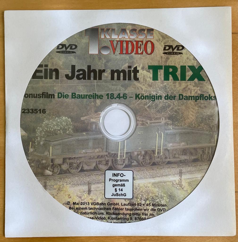 DVD Ein Jahr mit TRIX 2013, Ophalen of Verzenden, Gebruikt, Trein, Overige typen