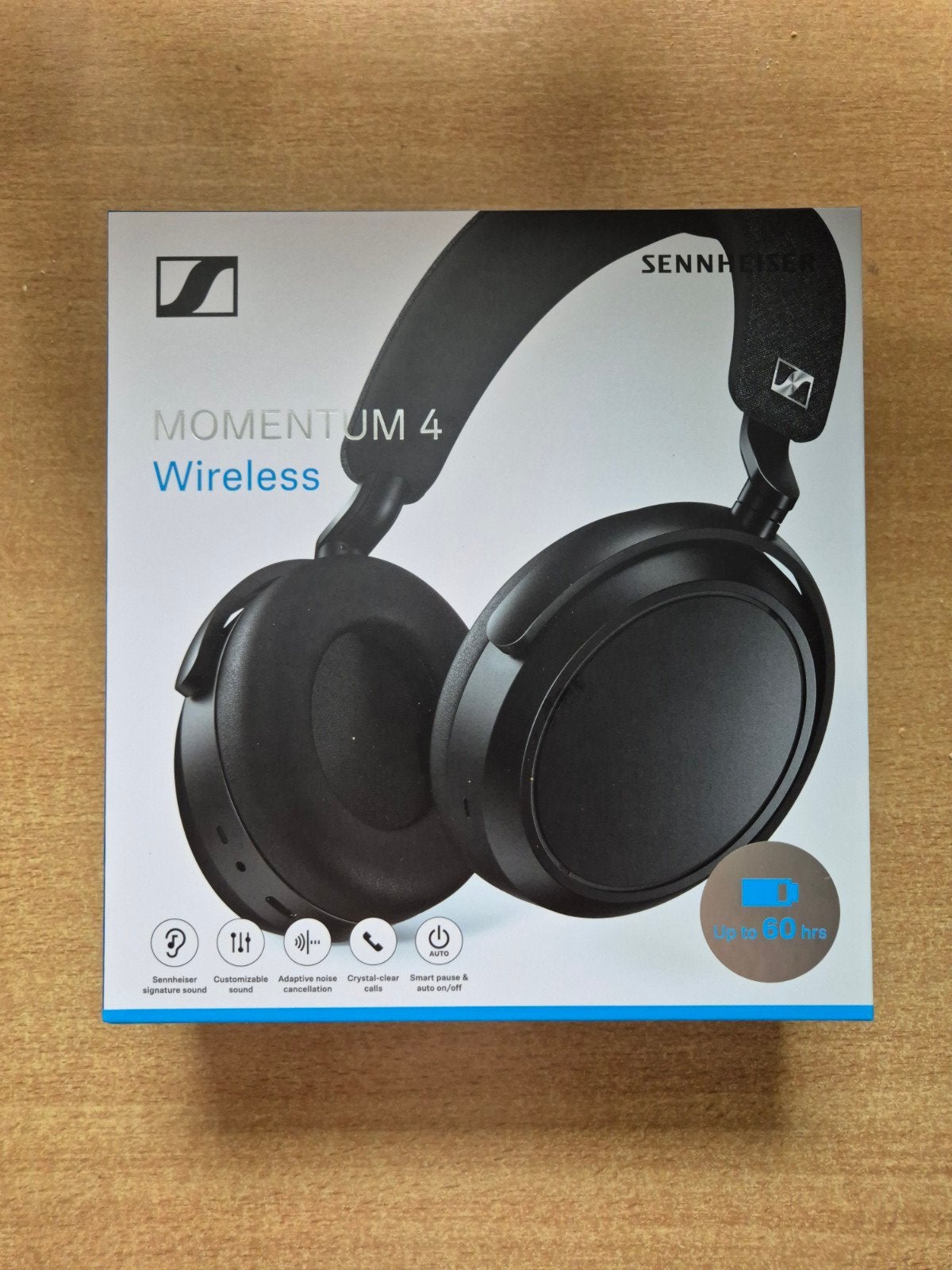 Sennheiser momentum 4, Computers en Software, Headsets, Nieuw, Over-ear, Draadloos, Ophalen of Verzenden