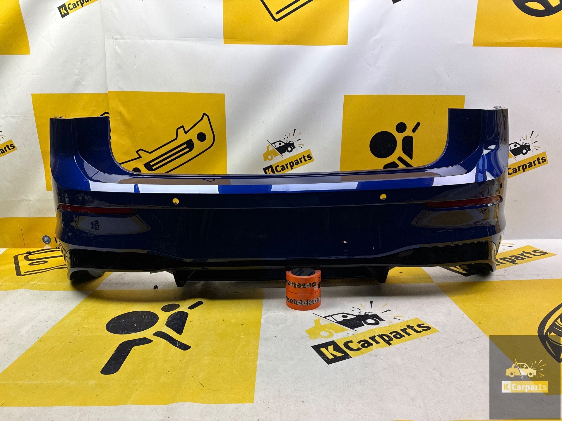 VW Golf 8 R VIII R R20 6XPDC Bumper 5H6807421E Achterbumper, Gebruikt, Volkswagen, Volkswagen AG, Achter