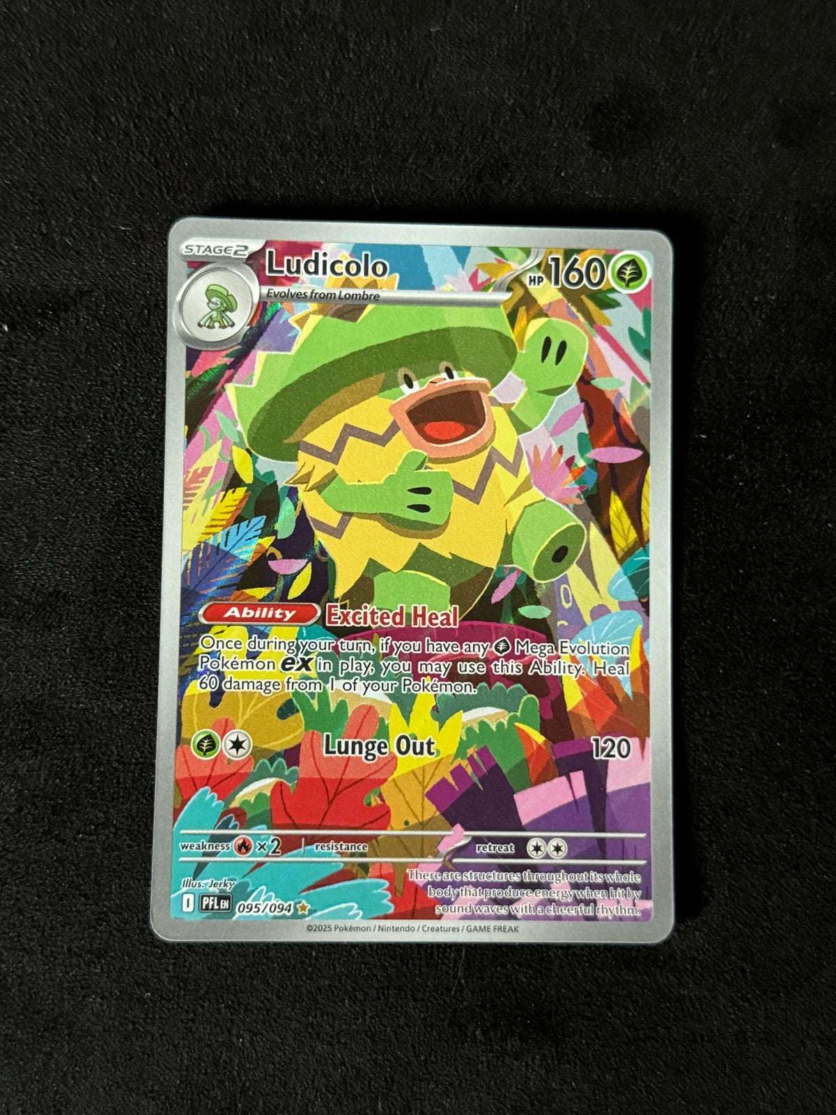 Ludicolo 095/094 Pokémon kaart - Scarlet & Violet, Ophalen of Verzenden, Zo goed als nieuw, Losse kaart