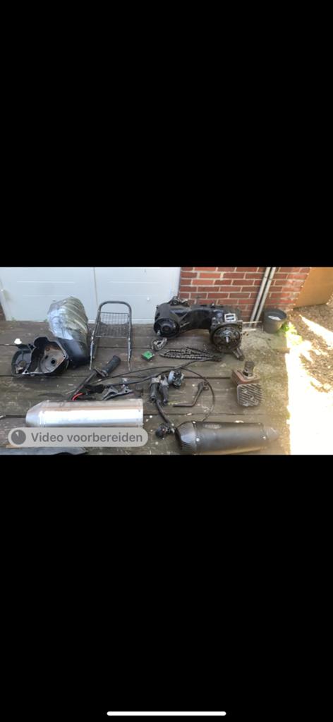 TOMOS. ZIP T3. & motor uitlaat onderdelen, Ophalen of Verzenden, Gebruikt