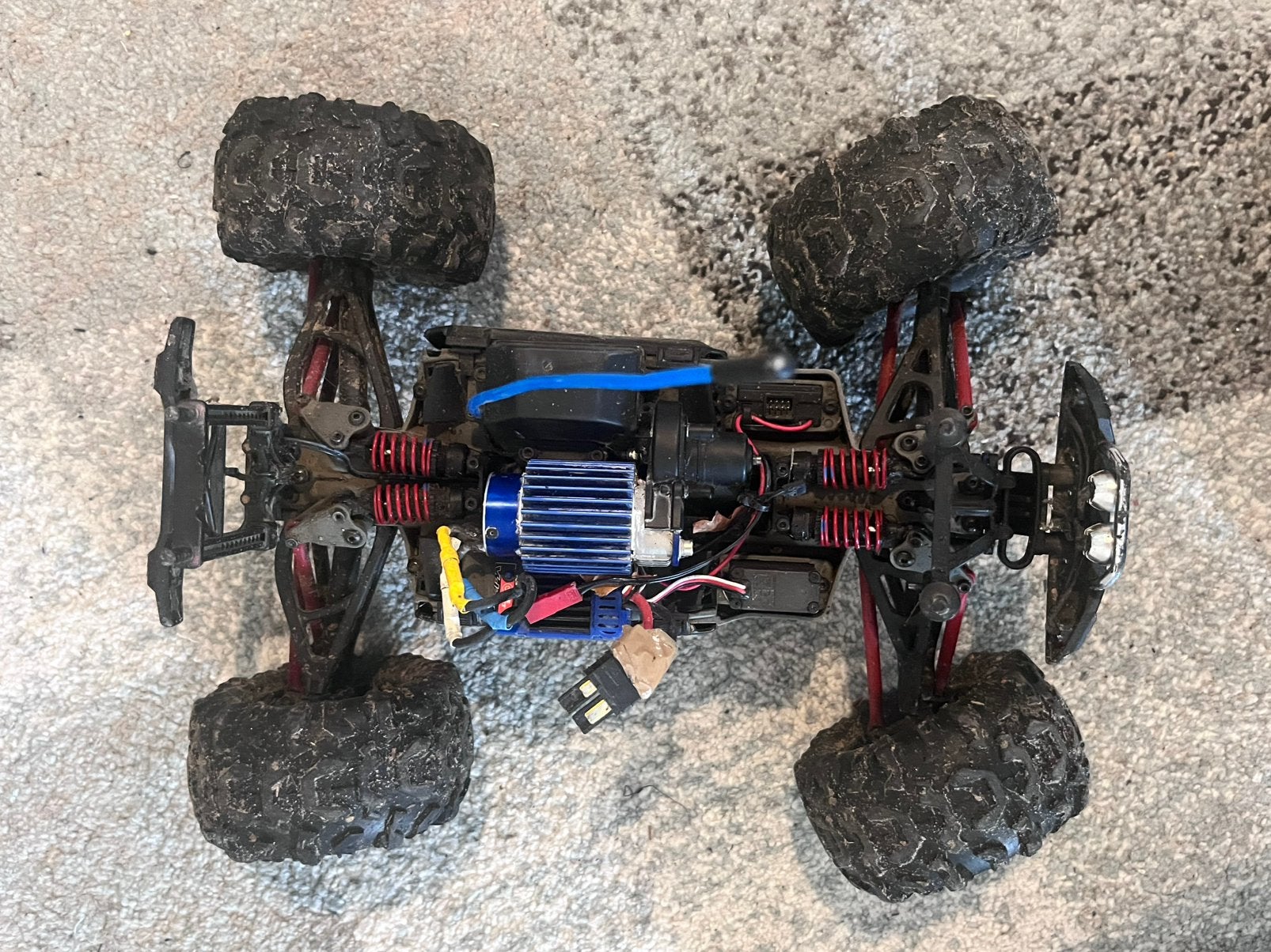 Traxxas Summit VXL 1/16 RC Auto met Extra's, Hobby en Vrije tijd, Elektro, Gebruikt, Verzenden, Auto offroad