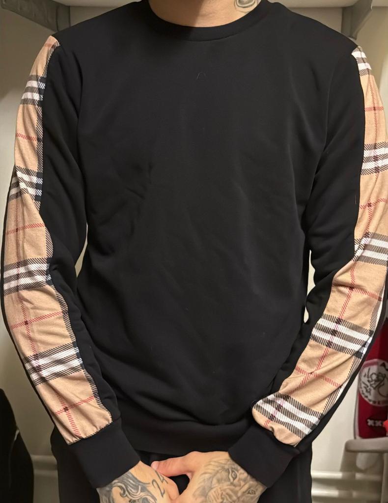 Burberry Trui, Kleding | Heren, Truien en Vesten, Ophalen of Verzenden, Zo goed als nieuw, Maat 48/50 (M), Zwart