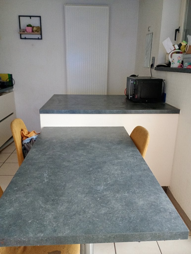 Keuken, Huis en Inrichting, Keuken | Complete keukens, Ophalen, Gebruikt, Overige typen, Crème