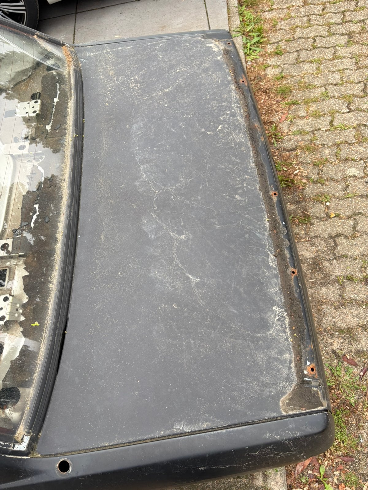 bmw e30 kofferbak klep, Ophalen
