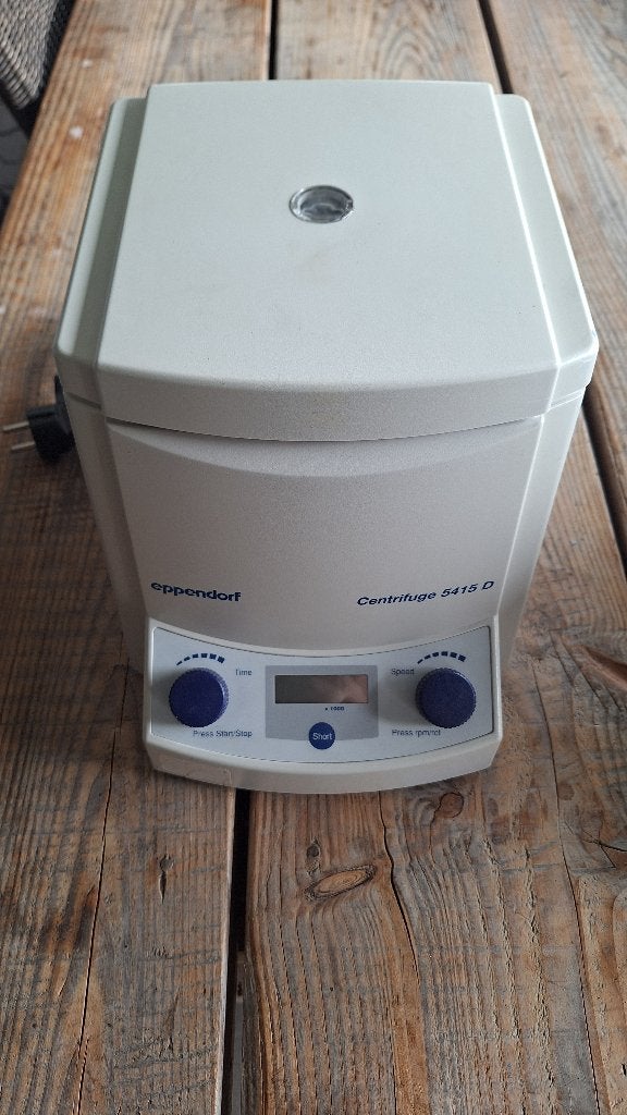 Eppendorf 5415 D centrifuge tafelcentrifuge draai machine, ., Ophalen of Verzenden, Zo goed als nieuw, .