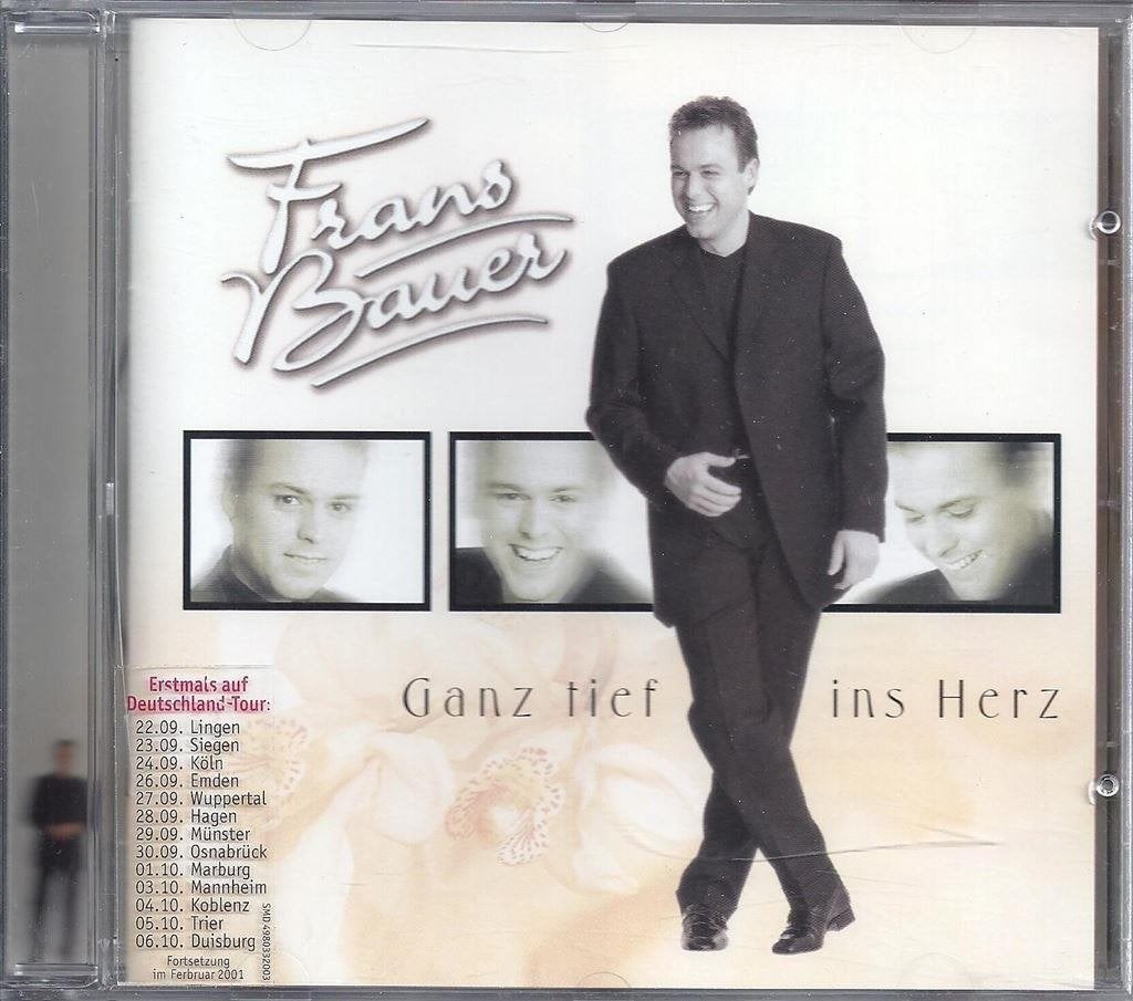 cd van Frans Bauer - Ganz tief ins herz, Verzenden, Zo goed als nieuw