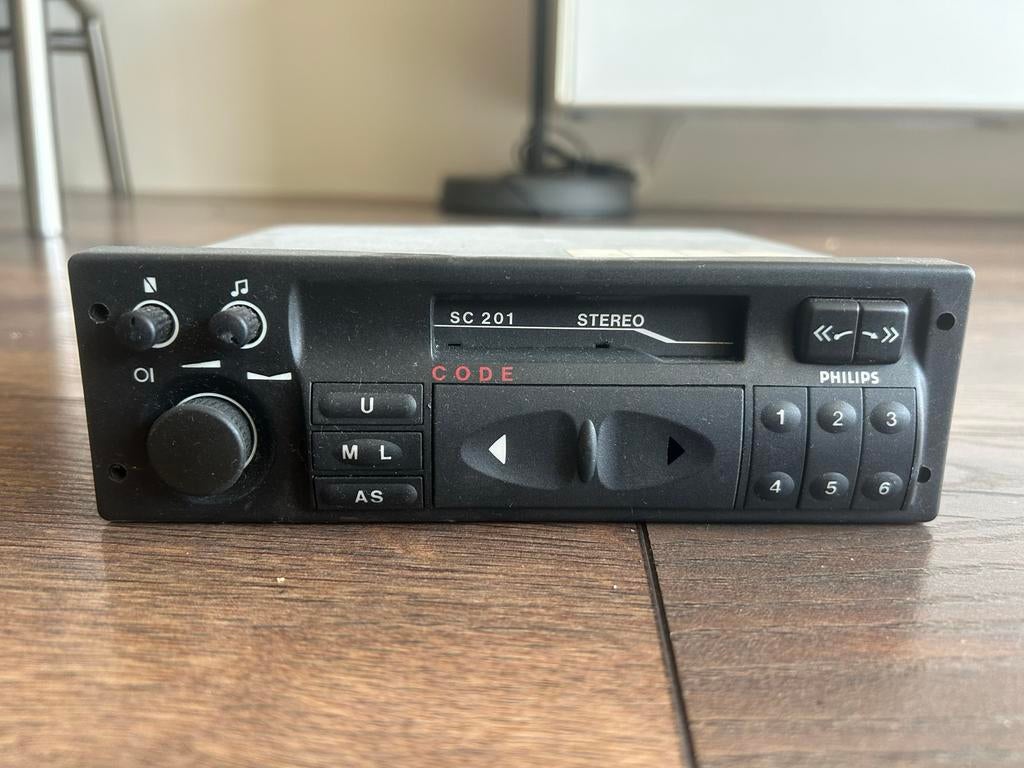 Philips SC 201 autoradio, Ophalen, Gebruikt