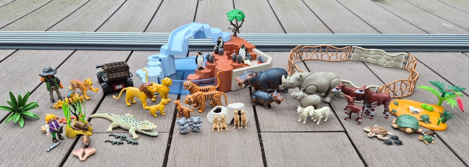 Playmobil Dierentuin: 14 Soorten Dieren (11 met baby's), Kinderen en Baby's, Ophalen of Verzenden, Zo goed als nieuw
