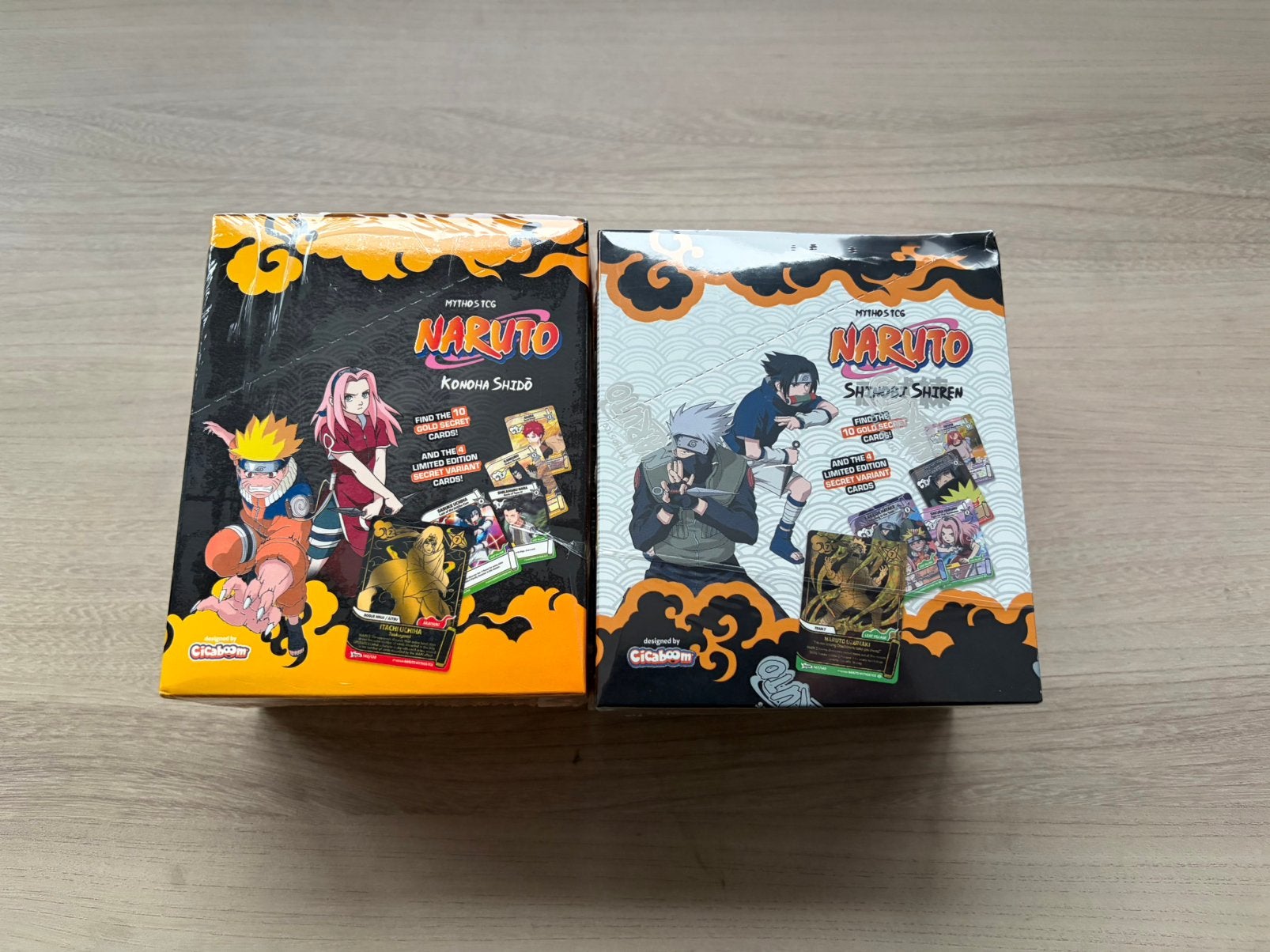 Naruto Booster Box Konoha Shidō 2nd Edition & Shinobi Shiren, Ophalen of Verzenden, Zo goed als nieuw, Boosterbox