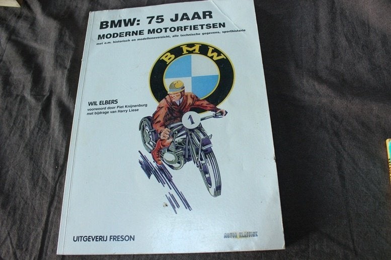 BMW 75 jaar moderne motoren by Wil Elbers, Ophalen of Verzenden, BMW