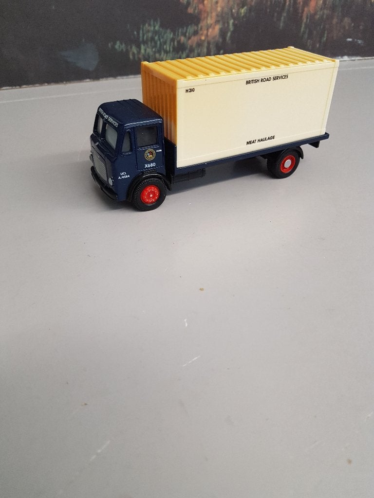 Te koop Leyland Octopus met cont. uitv. BRS 1/50 Corgi, Hobby en Vrije tijd, Ophalen of Verzenden, Zo goed als nieuw, Bus of Vrachtwagen