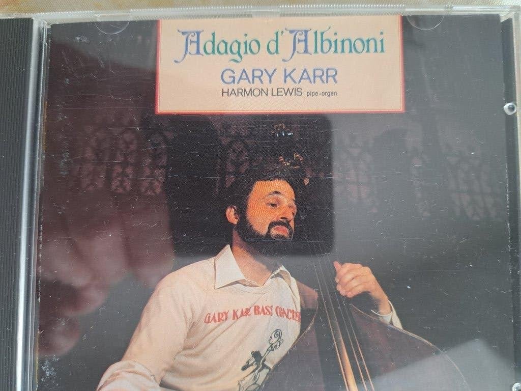 Gary Karr Adagio Japan CD 1983 Contrabas Klassiek, Ophalen of Verzenden, Classicisme, Gebruikt, Overige typen