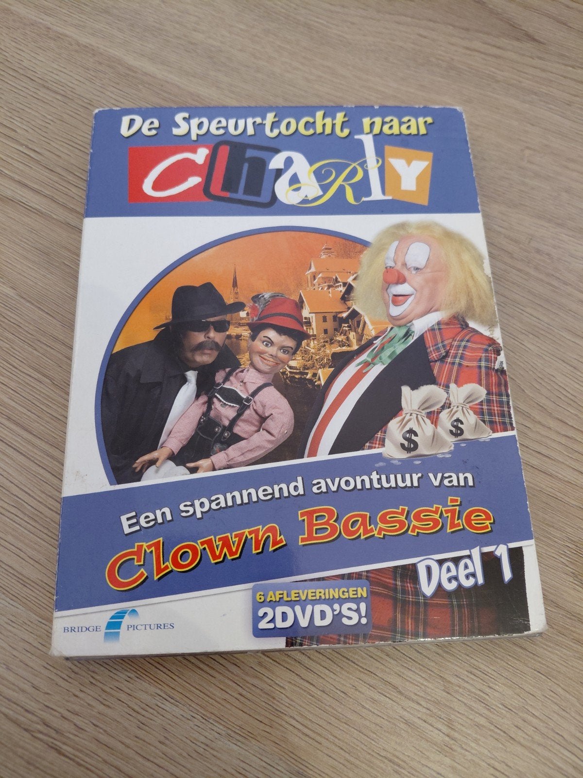 Clown Bassie (adriaan) speurtocht naar Charly deel 1 dvd., Gebruikt, Alle leeftijden, Boxset, Ophalen of Verzenden