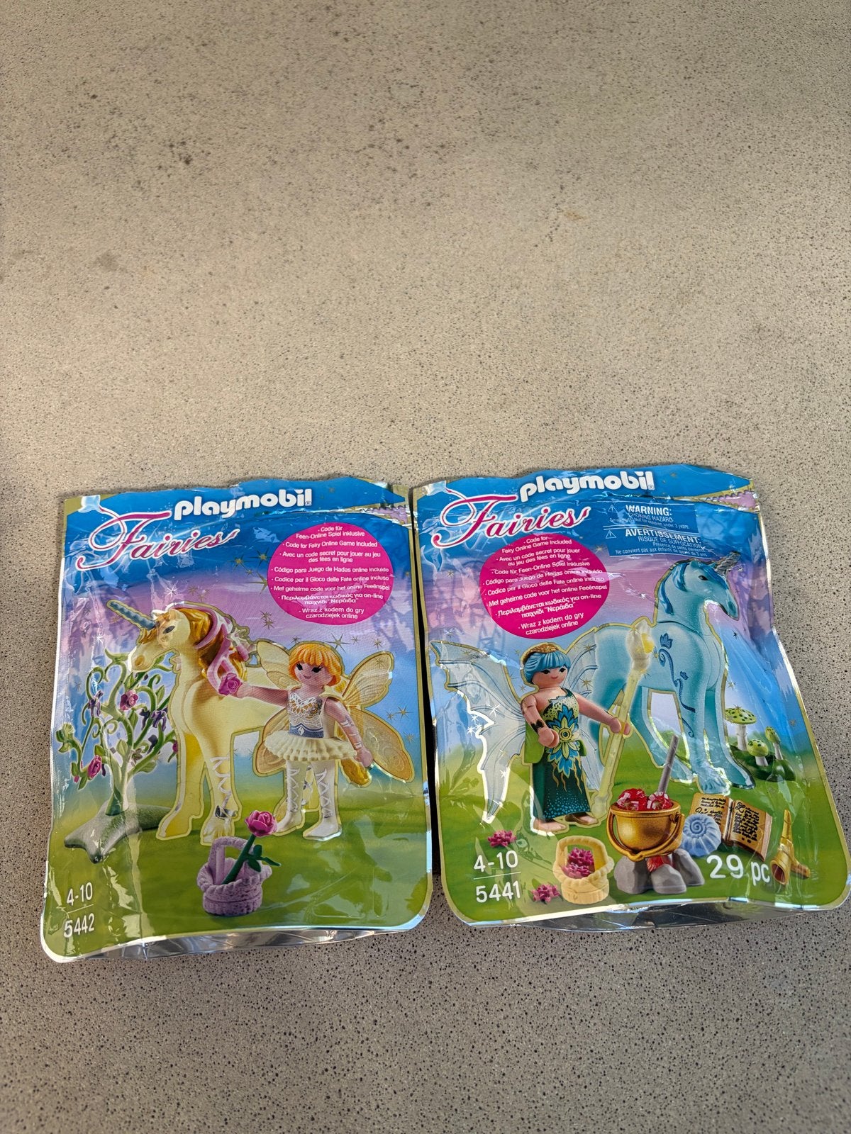 Playmobil Fairies sets 5441 en 5442, Complete set, Fantasy, Nieuw, Ophalen of Verzenden
