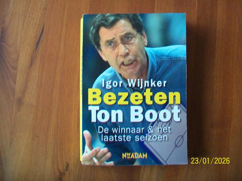 Ton Boot - Bezeten ( Igor Wijnker) - Basketbal, Verzenden, Zo goed als nieuw, Overige sporten, Boek of Tijdschrift