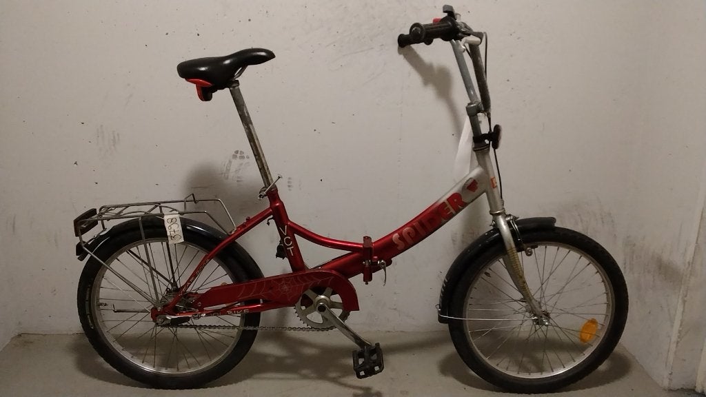 Velocity Spider Vouwfiets, 20 inch of meer, Gebruikt, Velgrem, Versnellingen