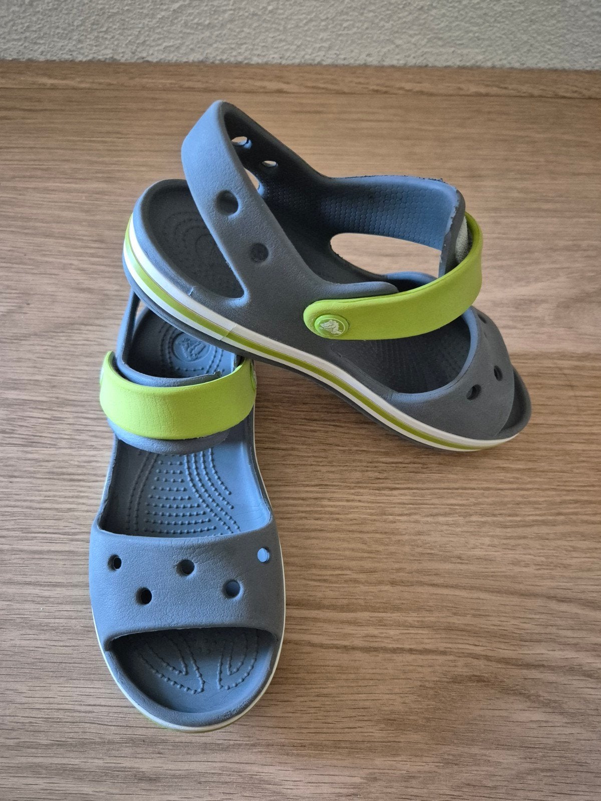 Crocs sandalen maat 32/33 (maat J1), Gebruikt, Crocs, Jongen of Meisje, Schoenen