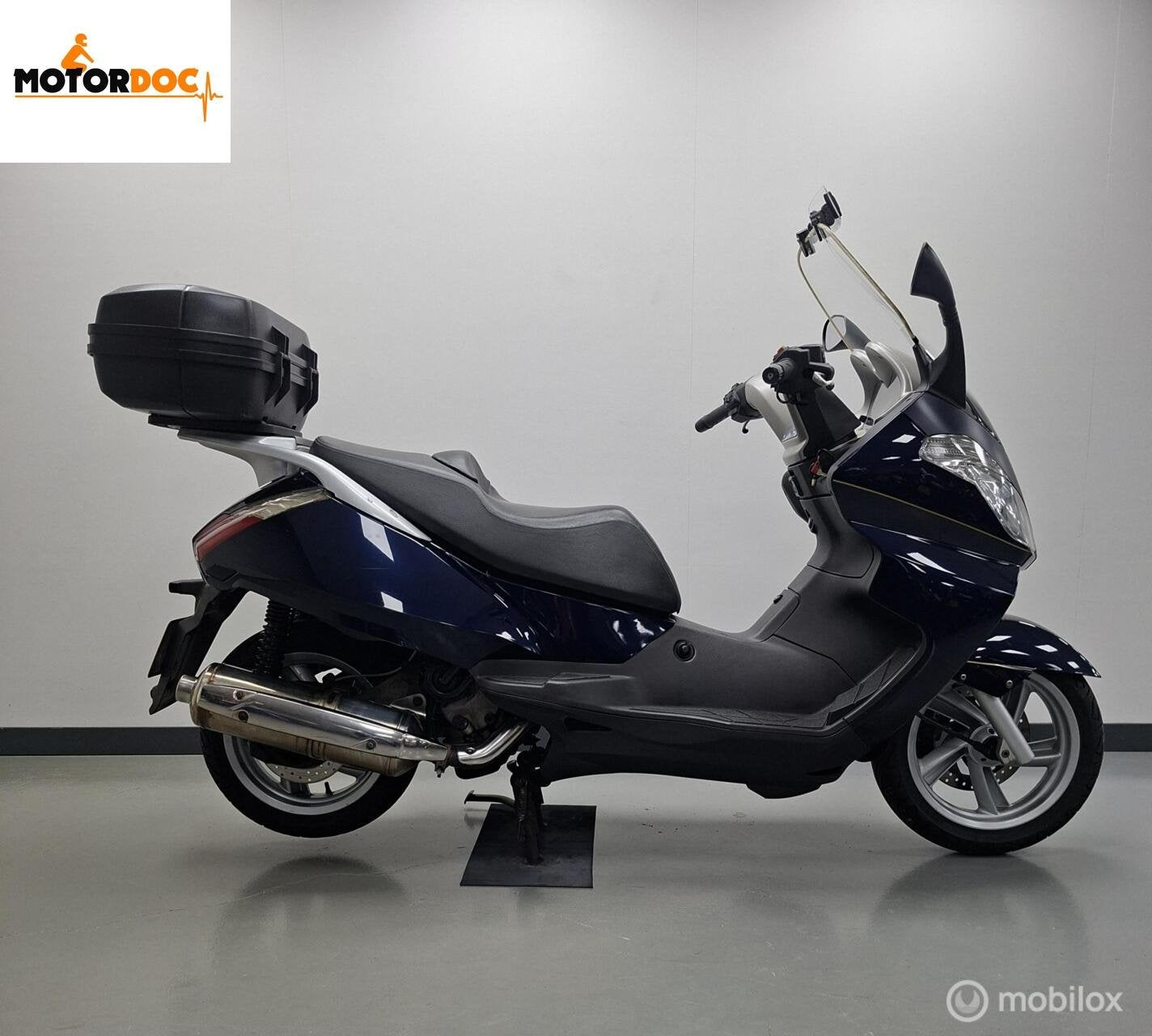 Aprilia Atlantic 500, Handvatverwarming, Scooter, 460 cc, Automaat