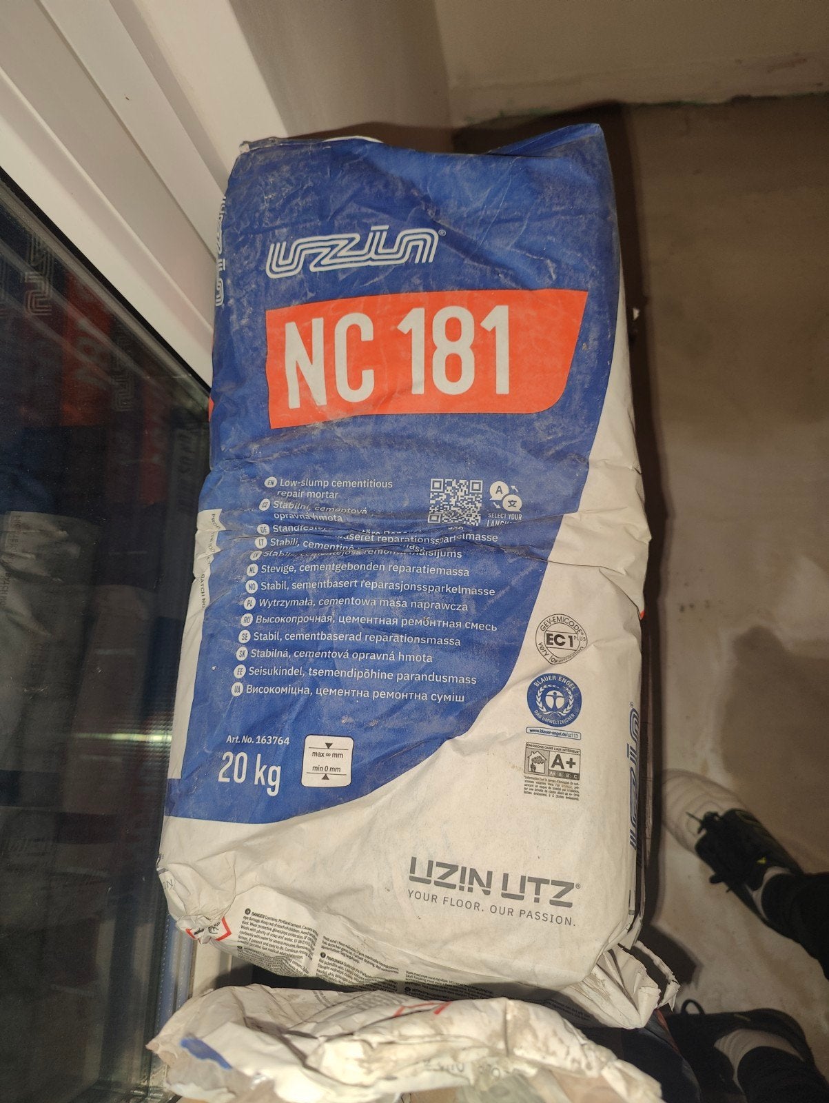 Uzin NC181 uitvlakmortel 3,5 zakken van 20kg, Ophalen, Overige typen