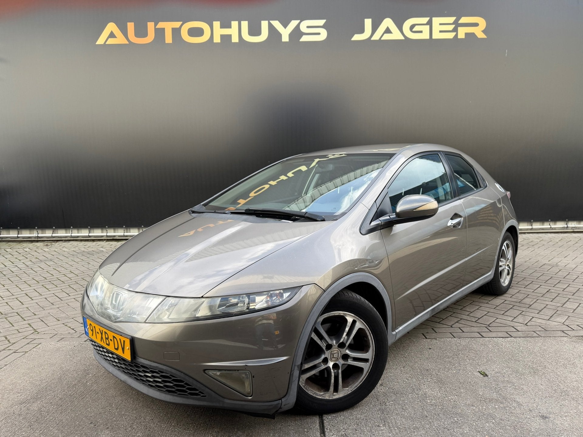 Honda Civic 1.4 Comfort Automaat Virtual Cockpit NIEUWE APK, Stof, Gebruikt, Zwart, 4 cilinders