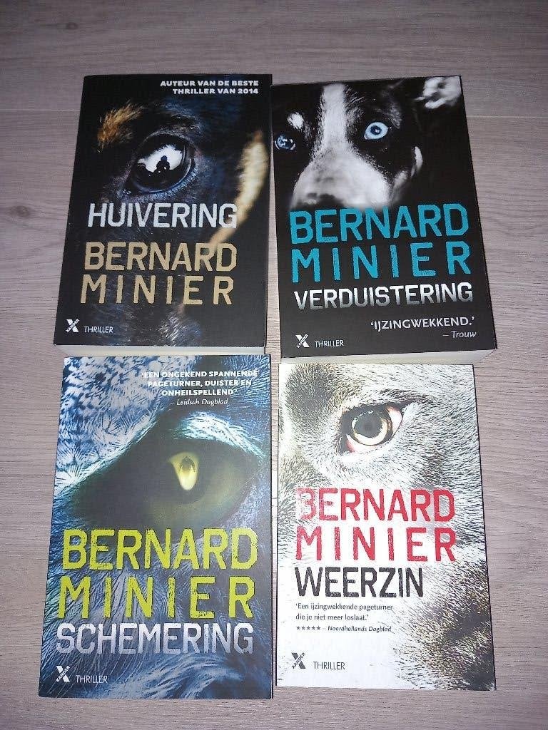 4 boeken van Bernard Minier Servaz reeks 2, 3, 4 en 5, Ophalen of Verzenden, Zo goed als nieuw, Bernard Minier, Europa overig