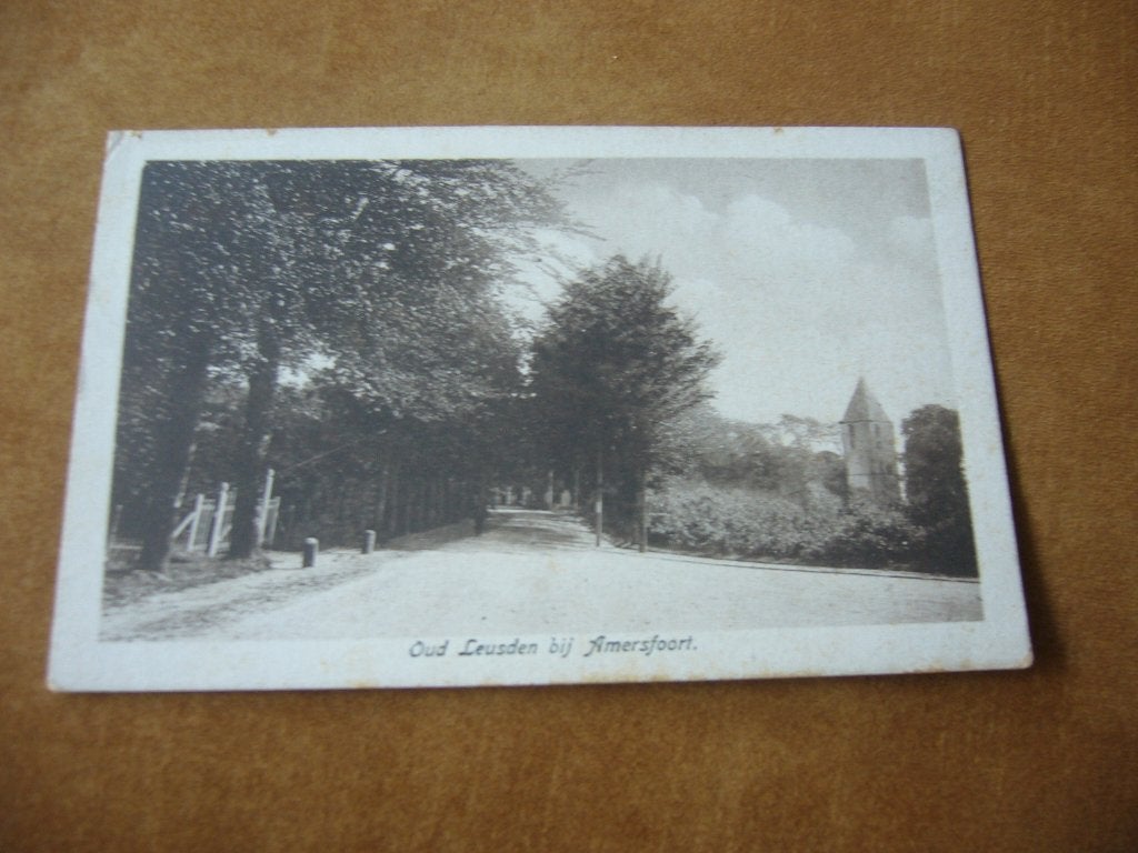 OUD LEUSDEN  1924, Ophalen of Verzenden, 1920 tot 1940, Gelopen, Zuid-Holland