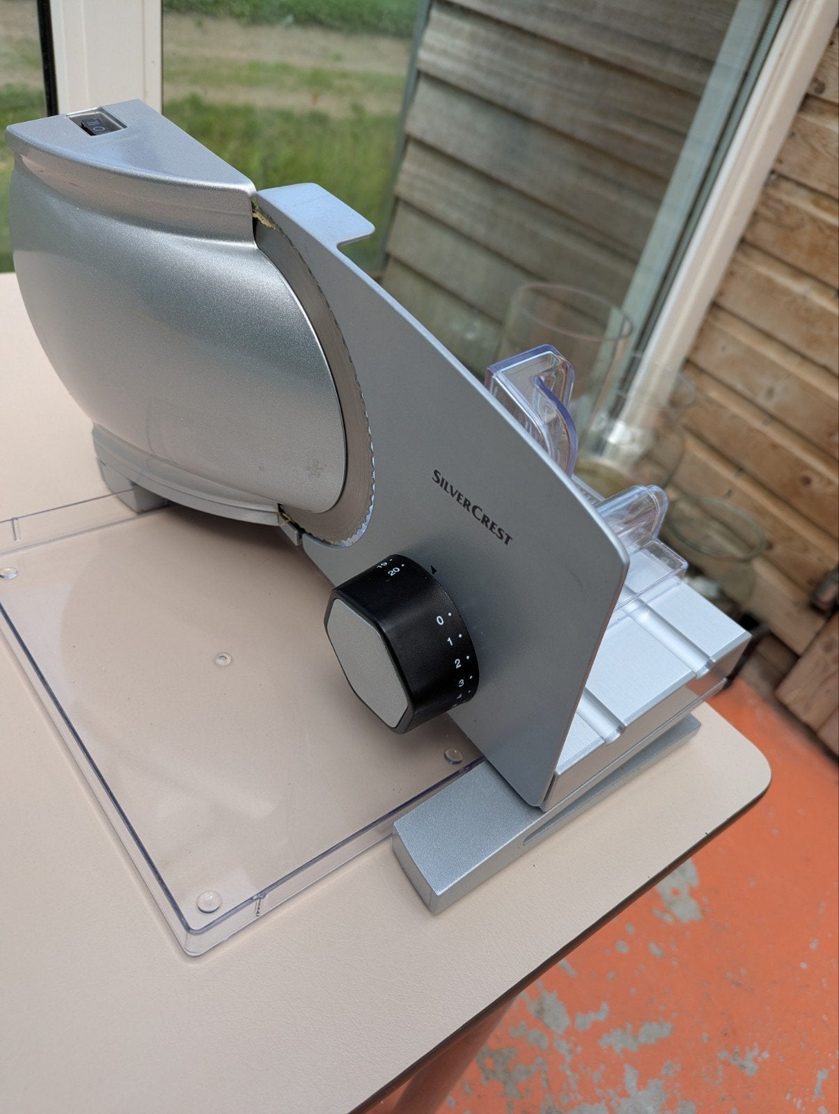 Zo goed als nieuwe SilverCrest elektrische snijmachine, Ophalen of Verzenden, Zo goed als nieuw