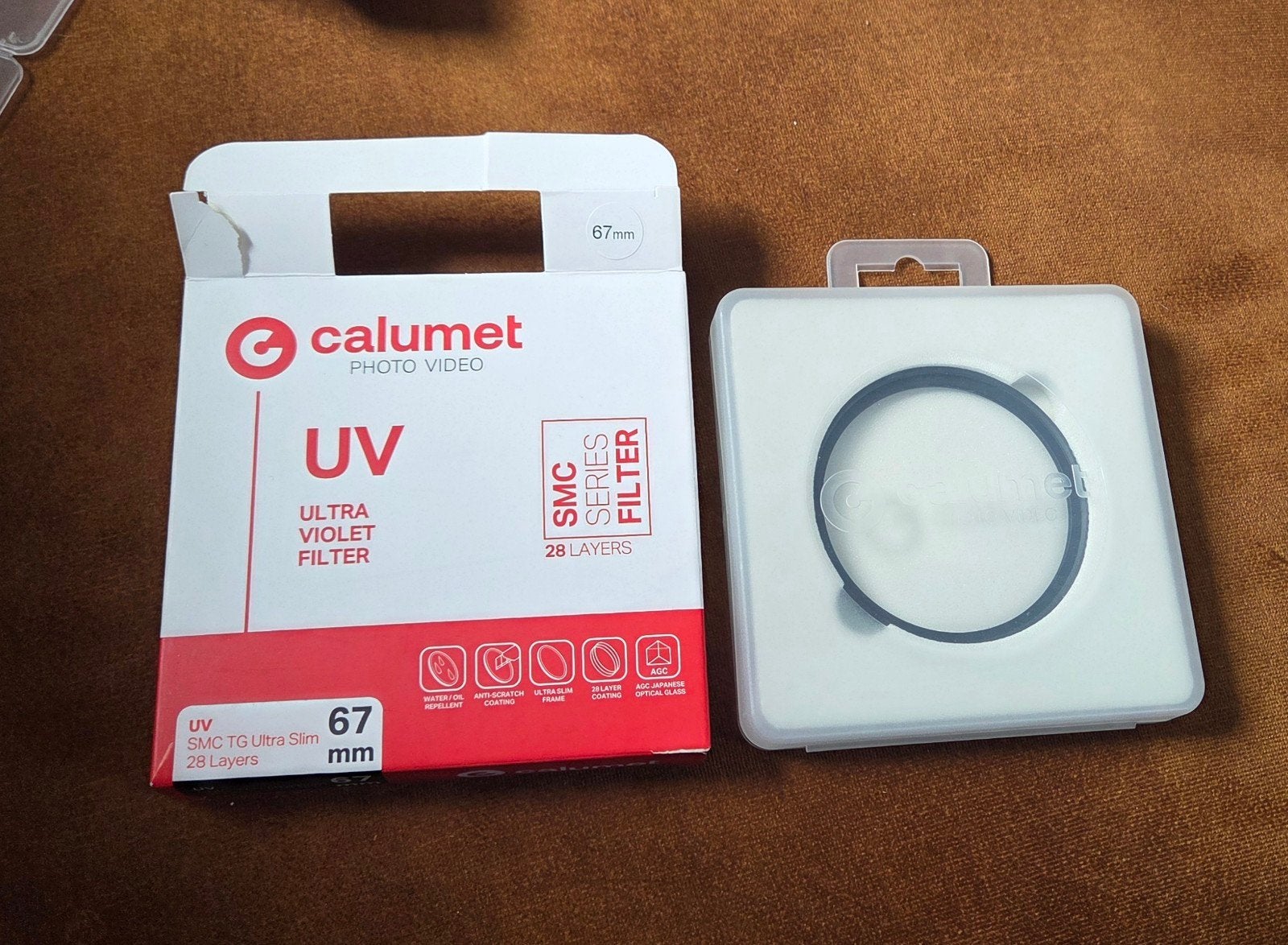 Calumet uv filter 67mm, Audio, Tv en Foto, Fotografie | Filters, Overige merken, 60 tot 70 mm, UV-filter, Ophalen of Verzenden