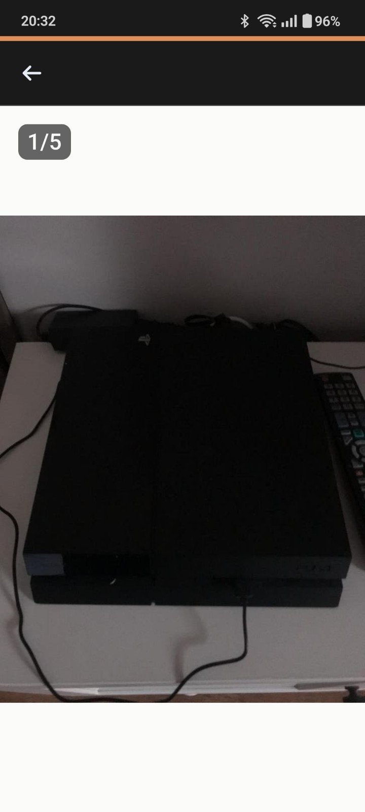 PlayStation 4, Ophalen, Met 1 controller, Original