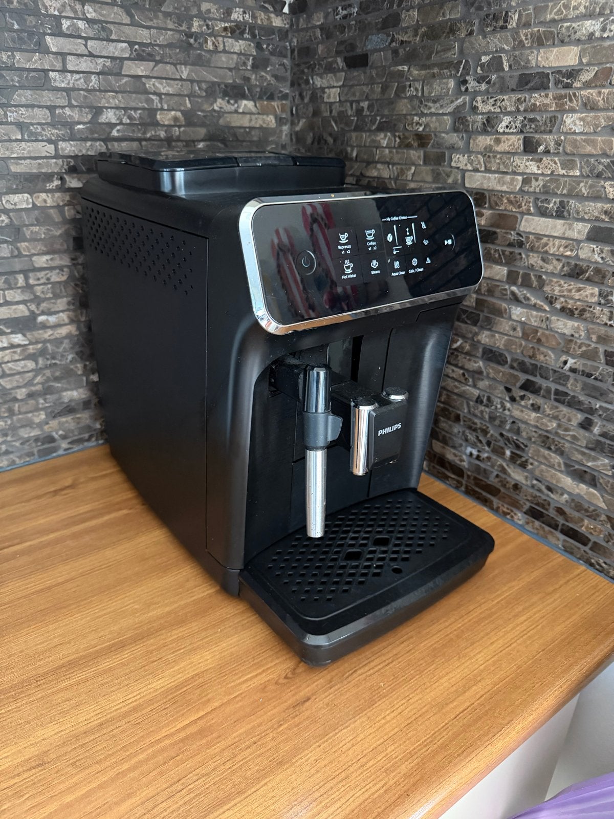 Philips EP2220 Volautomatische Espressomachine, Witgoed en Apparatuur, Koffiezetapparaten, Ophalen, Afneembaar waterreservoir