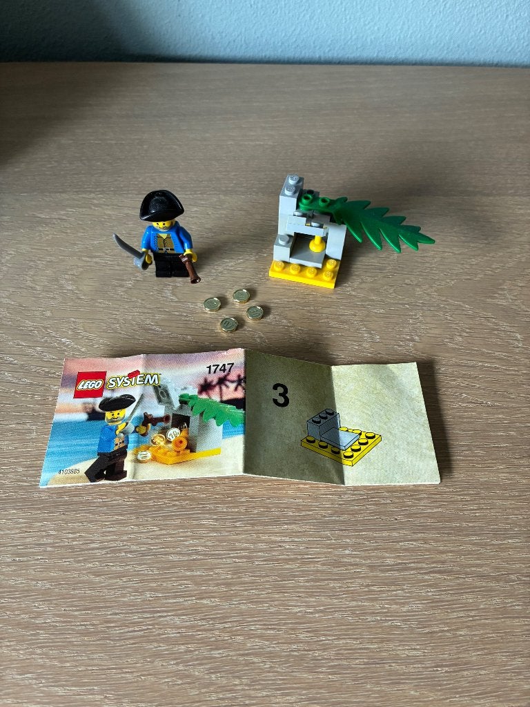 Lego system 1747, Ophalen, Gebruikt, Lego, Inclusief instructies
