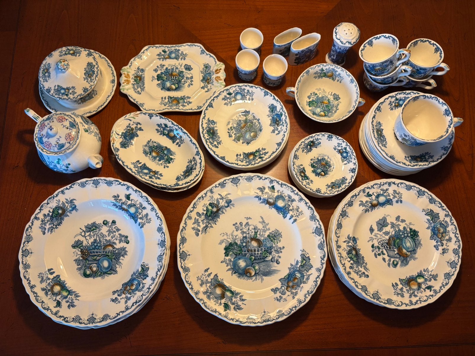 Mason’s servies, Ophalen