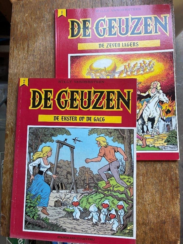 LOSSE VERKOOP ; De Geuzen deel 1-2 (Vandersteen) SC, Meerdere stripboeken, Ophalen of Verzenden, Zo goed als nieuw, Willy Vandersteen