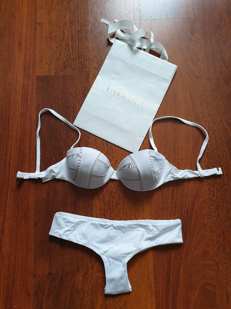 Nieuw - La Perla witte bikini 36 C, La Perla, Wit, Nieuw, Ophalen of Verzenden