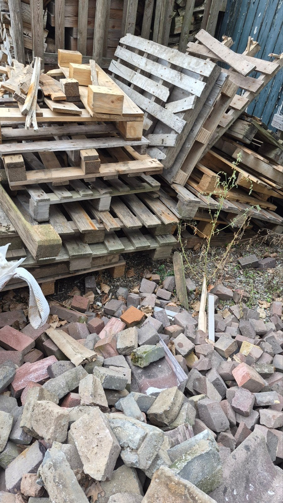 GRATIS STOOKHOUT, Tuin en Terras, Haardhout, Minder dan 3 m³, Ophalen of Verzenden