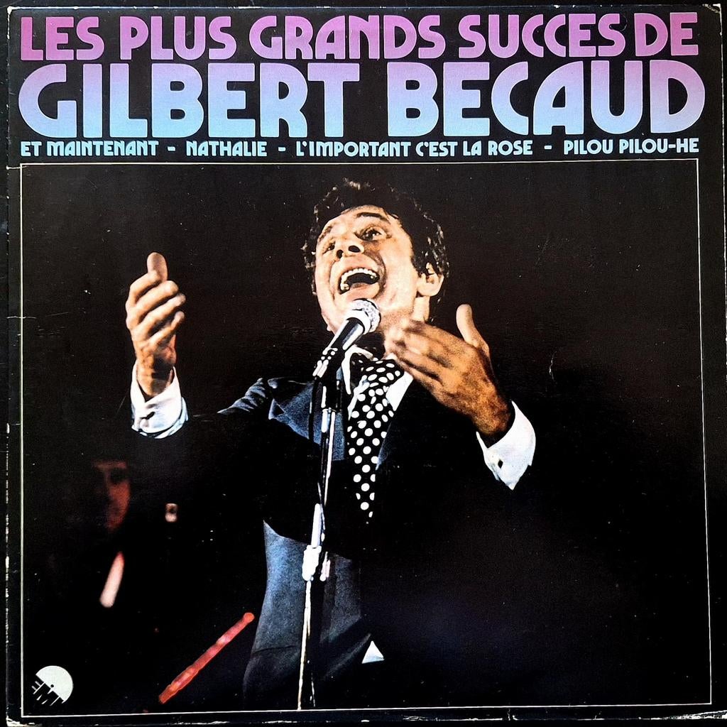 2-LP  GILBERT BÉCAUD - Les Plus Grands Succès De, Ophalen of Verzenden, Gebruikt, 12 inch