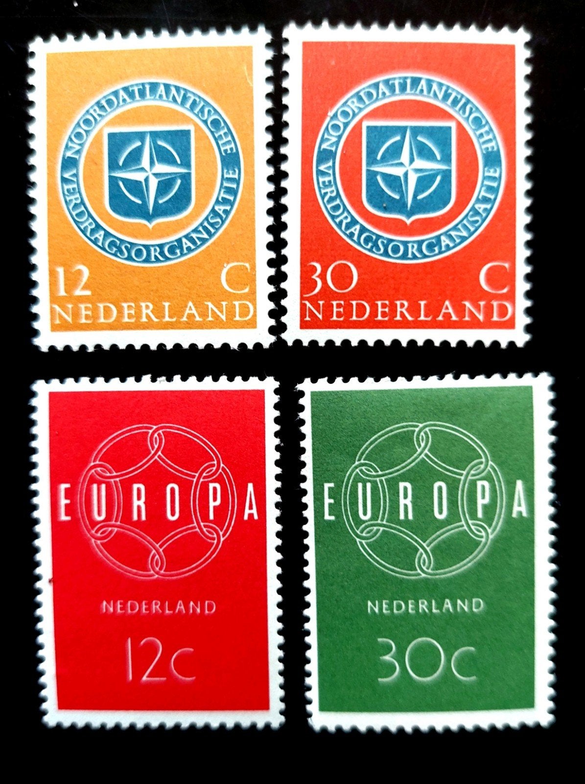 Postzegels Nederland 1959 postfris., Ophalen of Verzenden, Na 1940, Postfris