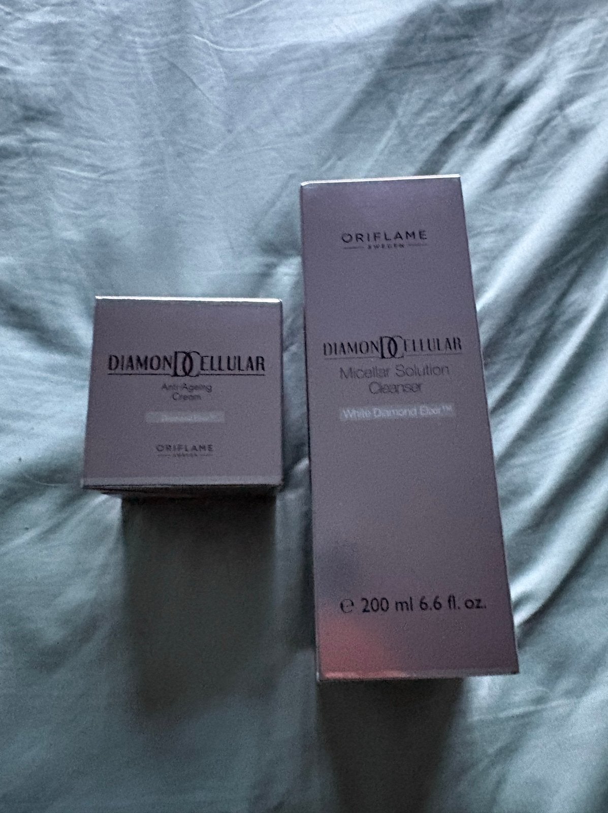 Oriflame Diamond Cellular Micellar Solution Cleanser & Cream, Verzenden, Nieuw, Gehele gezicht, Verzorging