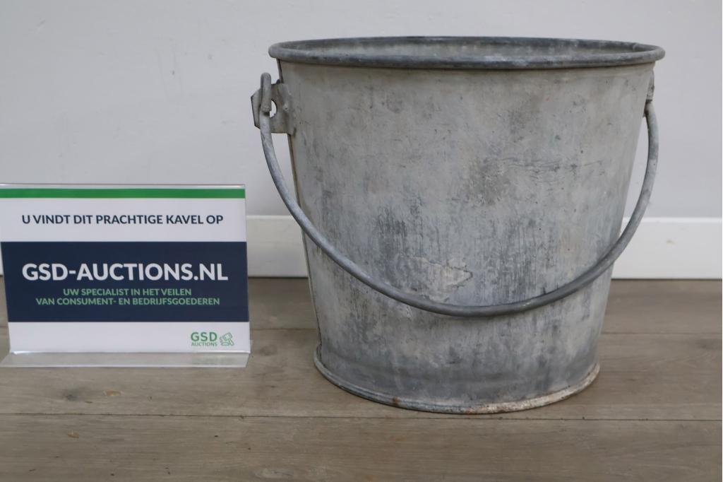 Vintage Zinken Tuinemmer, Ophalen of Verzenden