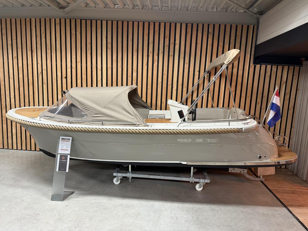 NwStaat! PRIMEUR 600 42PK VETUS KOELKST BOEGSCHR BIMINI Bj21
