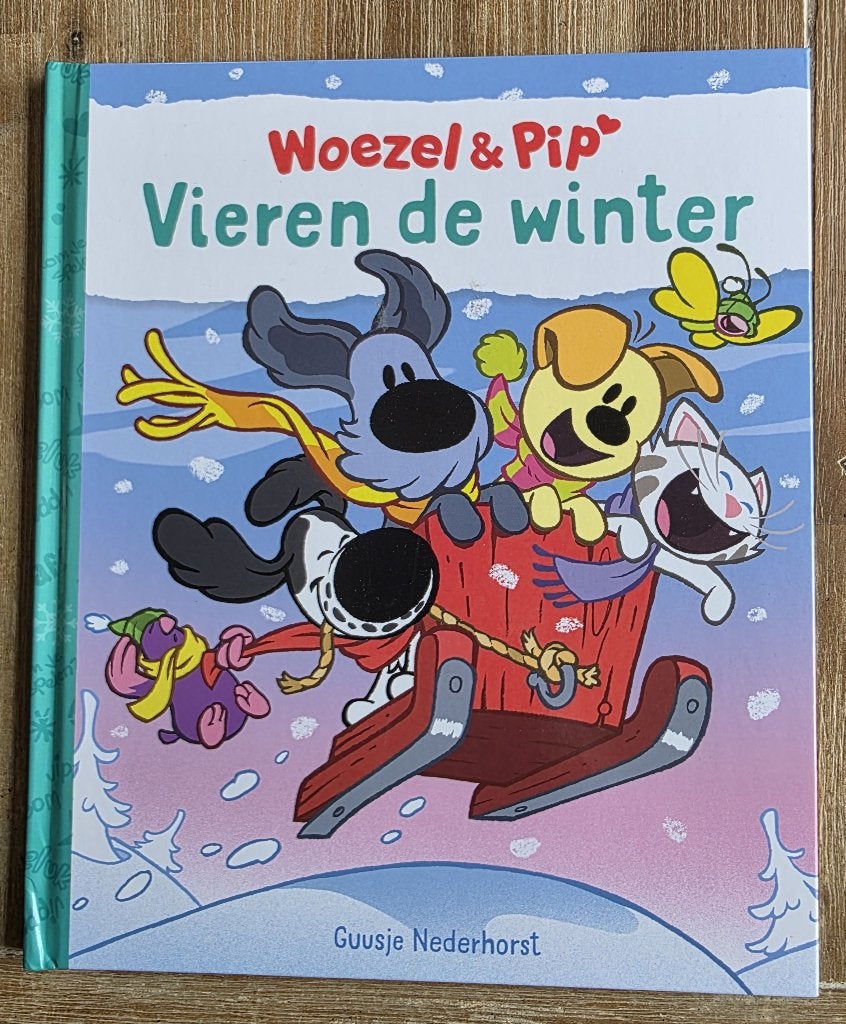 Woezel en Pip vieren de winter, Ophalen of Verzenden, Zo goed als nieuw, Guusje Nederhorst, 2 tot 3 jaar